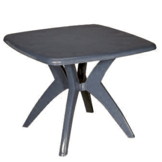 Пластмасова маса 95x95см сива FO-(F-1295) - Horecano