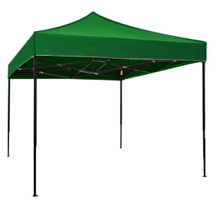 Метална шатра сгъваема 3x3м - зелена (C33A-DARK GREEN) - Horecano