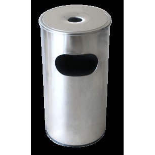 Иноксов пепелник без решетка 29,5x29,5x60,5cм. 30л. G-(11252-001) - Horecano