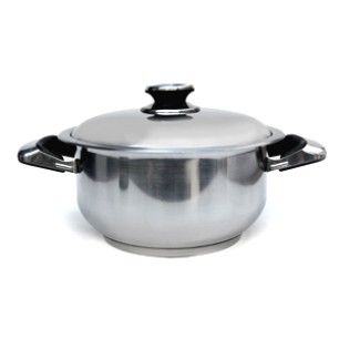 Иноксова тенджера  лукс  30х20см  14л  HR(1103.009/4TTCLK1430007) - Hascevher