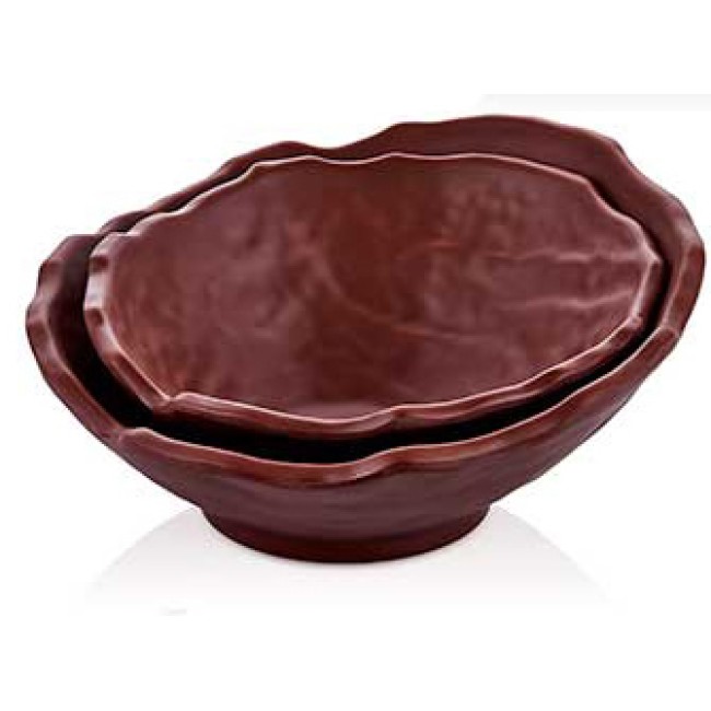 Меламинова купа кафява  720мл  22,5x23,2x9,5см  TERRA (26023)KN - Kulsan