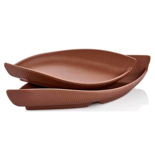 Меламиново плато  гондола  капучино 28,6x12,7см  TERRA (32028)KN - Kulsan