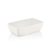 Меламинова купа бяла   GN 1/4 - h7,5см 26,5х16,2см  