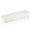 Меламинова купа бяла   GN 2/4 - h7,5см  53x16,2см   
