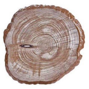 Меламиново плато  за сервиране Wooden Effect 30x33x2см (35033)KN - Kulsan