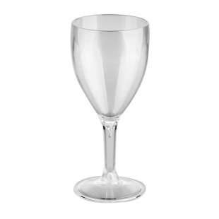 Поликарбонатна чаша за вино 250мл  (PC24)(46014250)PP - Plast Port