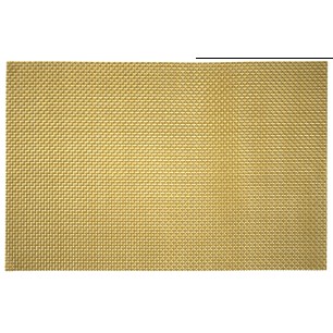Подложка за хранене, PVC 45x30см жълта ST440173 CN-(181154-4) - Horecano