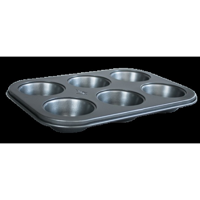 Метална форма за печене на мъфини 6бр. N-20064 CN-(5522) - Horecano