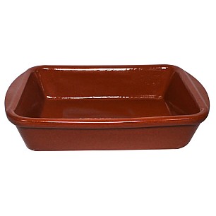Керамична тава правоъгълна с дръжки 18x14см  CT16 COK-CERAMICA (36-0318)