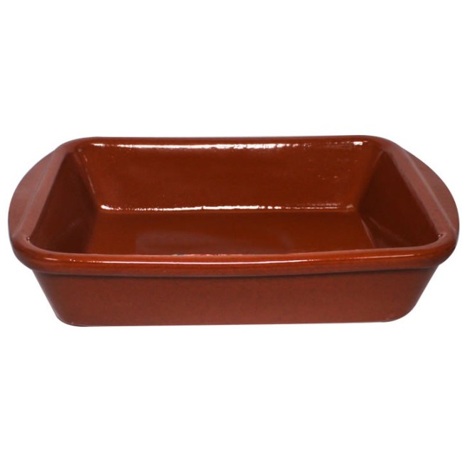 Керамична тава правоъгълна  с дръжки 26x19см  CT9 COK-CERAMICA (36-0326)