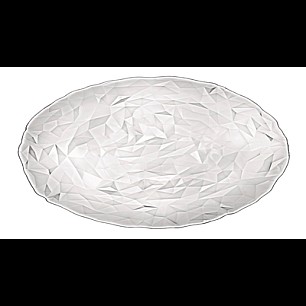 Стъклено плато овал 34x26см DIAMOND (4.31272) - Bormioli Rocco