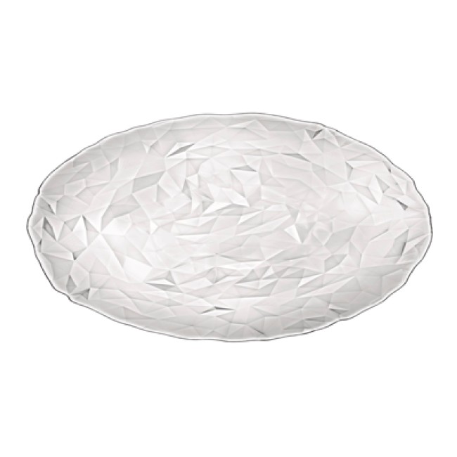 Стъклено плато овал 34x26см DIAMOND (4.31272) - Bormioli Rocco