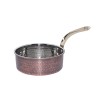 Метална мини касерола с релеф и медно покритие 13.50 x 4.75см - 600мл (SG-86201(B)) ANTIQUE - Horecano