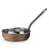 Метално мини тиганче с медно покритие 15.50 x 4 см - 600 мл (SG-95256(B)) ANTIQUE - Horecano