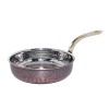 Метално мини тиганче с релеф и медно покритие 15.50 x 4см - 600мл (SG-86205(B)) ANTIQUE - Horecano
