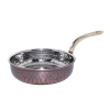 Метално мини тиганче с релеф и медно покритие 18x4.5см  900мл (SG-86205(C)) ANTIQUE - Horecano