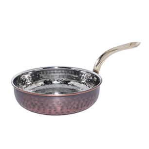 Метално мини тиганче с релеф и медно покритие 18x4.5см  900мл (SG-86205(C)) ANTIQUE - Horecano
