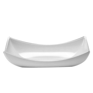 Меламинова купа  бяла 14,5x28x4см  (K-1523)AN - Alkan