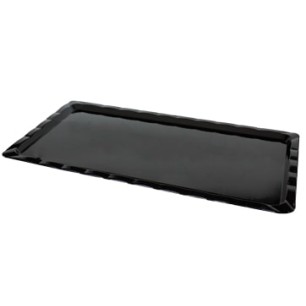 Поликарбонатно плато  за десерти черно 15x30x2см  (ZCP 224-3)AN - Alkan