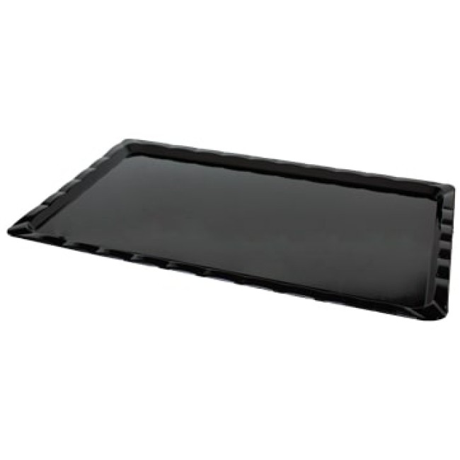 Поликарбонатно плато за десерти черно 25x40x2см. (ZCP 229-3)AN - Alkan