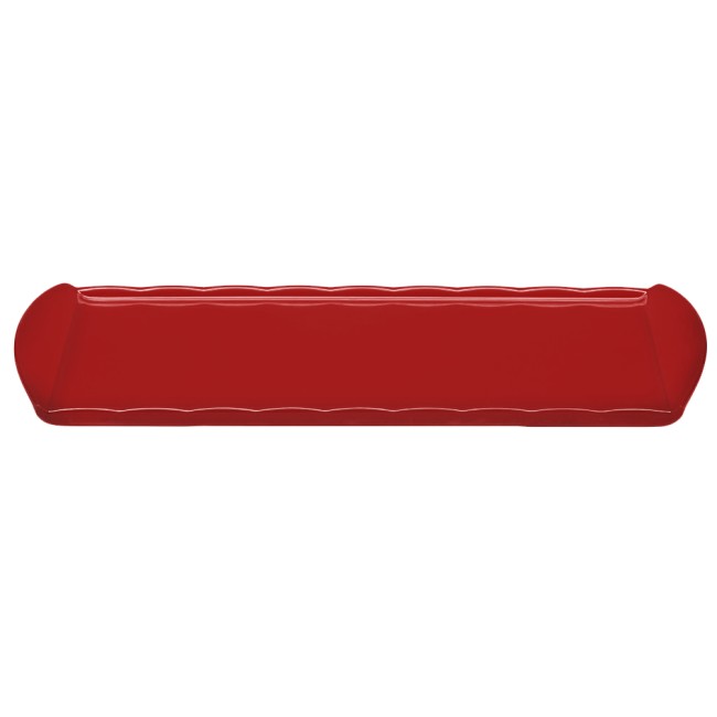 Меламиново плато  червено 25x43x1см  (K-2055)AN - Alkan