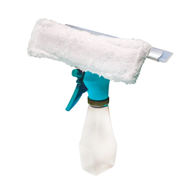 Стъклочистачка с микрофибърна гъба 25см диспенсър: 220мл Babado-Turquoise (KD-SF09-TU)