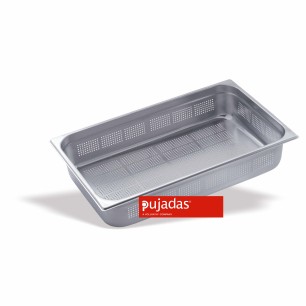 Иноксов перфориран гастронорм 1/1 40мм, 530х325мм  18/10 - Pujadas