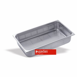 Иноксов перфориран гастронорм 1/1 200мм, 530х325мм,  18/10 - Pujadas