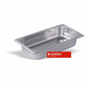 Иноксов перфориран гастронорм 1/3 200мм, 325х176мм  18/10 - Pujadas