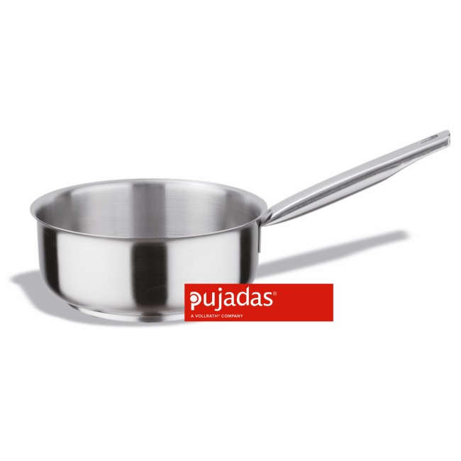 Иноксова касерола   SS ф16см 1,5л h7,5 см 18/10 - Pujadas