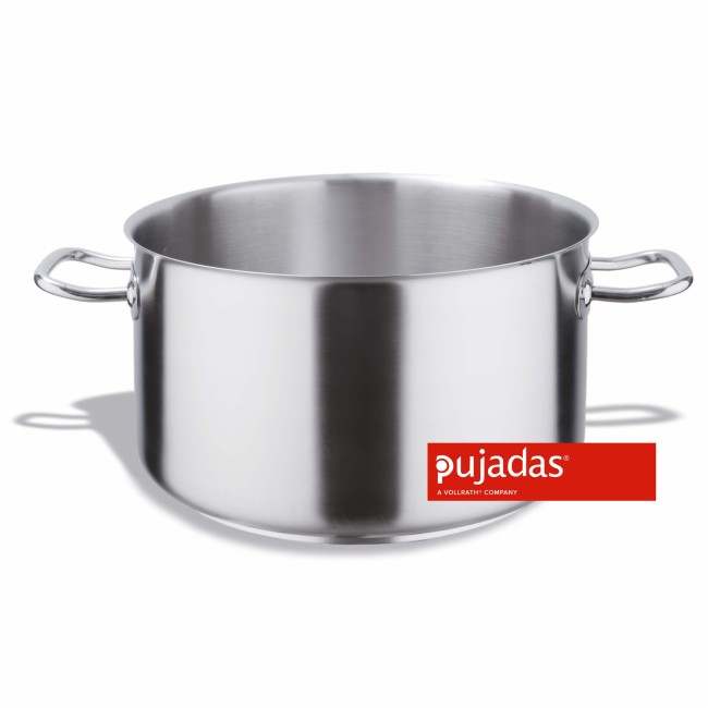 Иноксова тенджера без капак SS ф30см 12,7л   h18 см - Pujadas