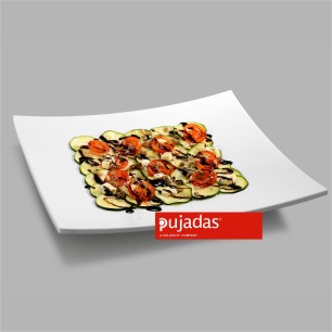 Меламиново плато квадратно 35см  h4см  - Pujadas