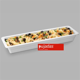 Меламинов гастронорм  2/4  65мм  530х162мм  - Pujadas