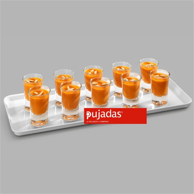 Меламиново плато  продълговато 390х150мм  h15мм  - Pujadas