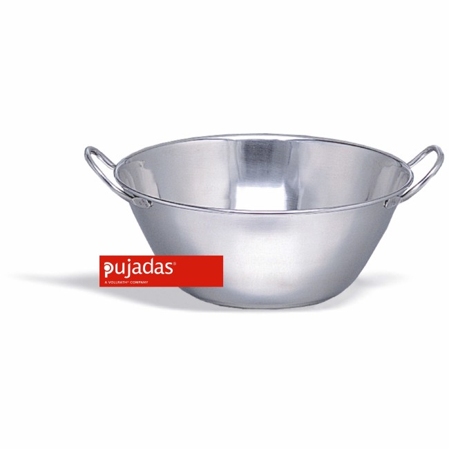 Иноксов конусовиден басан 18/10 ф40см, h19см, 13л - Pujadas