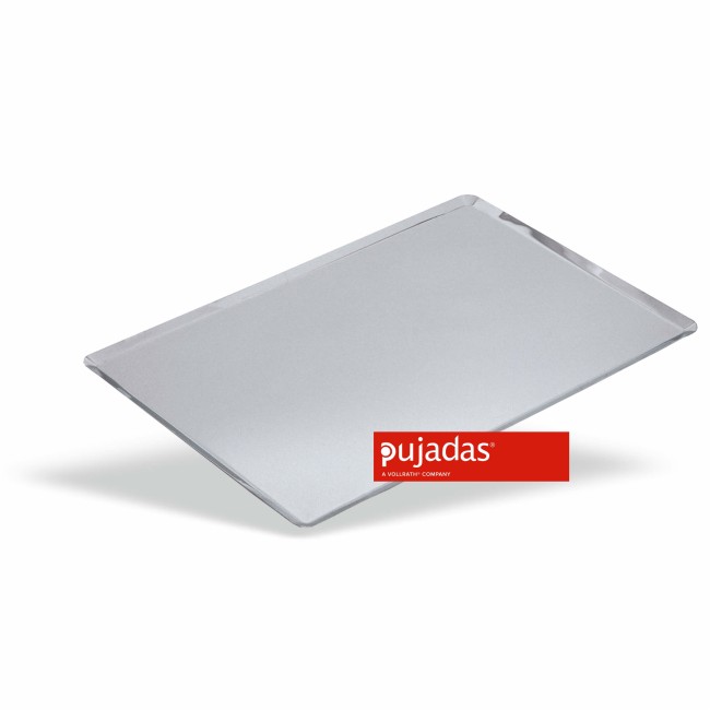 Иноксова тава за печене лист  60X40см  h1,2см 18/10 - Pujadas
