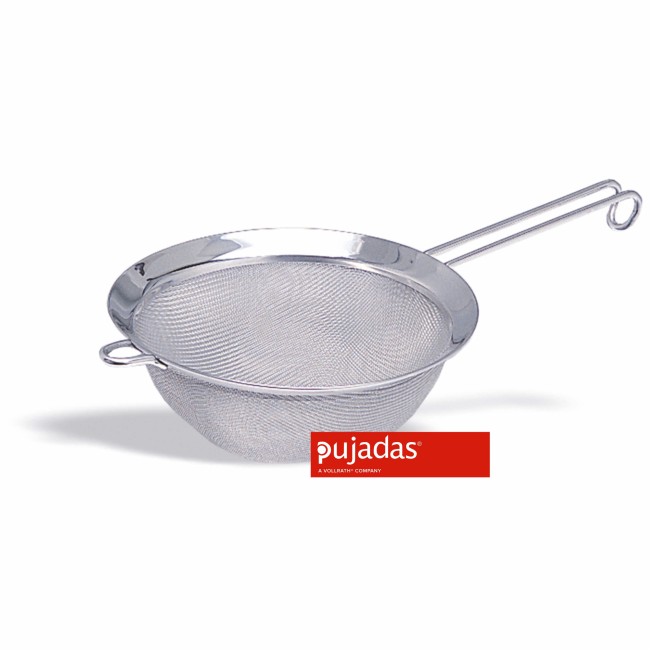 Иноксова полусферична цедка 8см, L22,5см - Pujadas