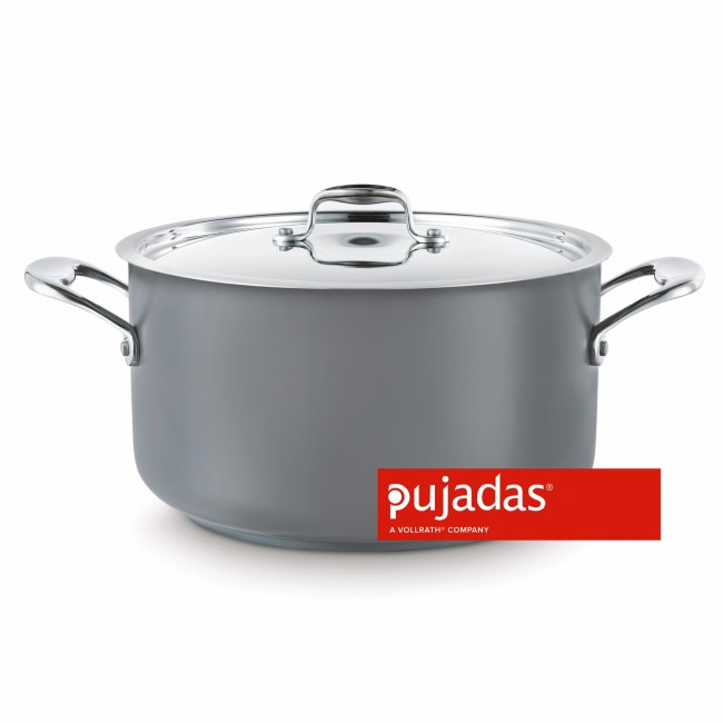 Иноксова тенджера  сива    ф24см  h14см 5,8л  18/10    COOL LINE  - Pujadas