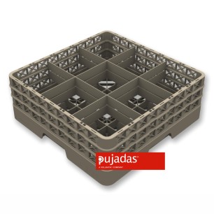 Кошница за съдомиялна за 9бр чаши, max ф151мм, max h240мм - Pujadas