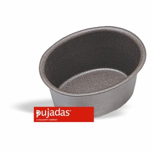 Метална формичка за печене овал 7,5х5,5х3,8см - Pujadas