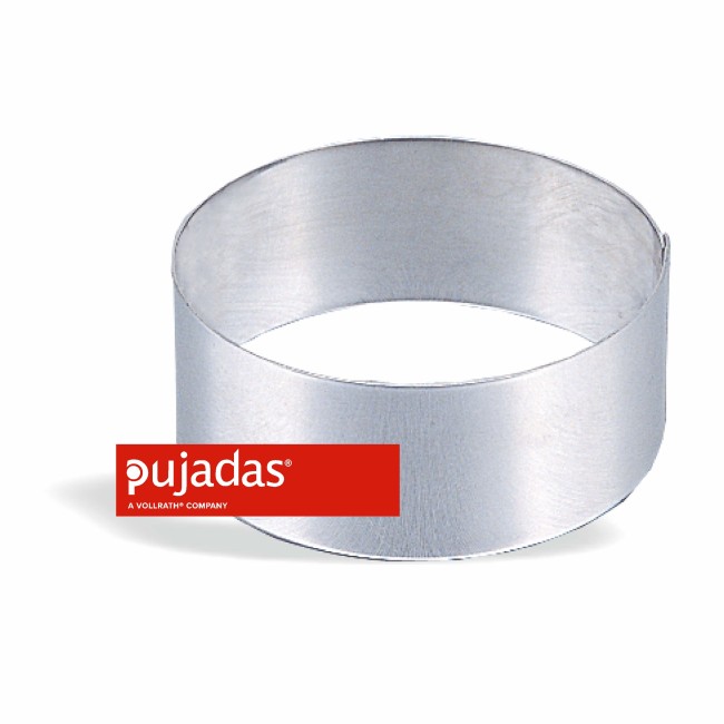 Иноксова форма за блат кръг ф30см, h6см - Pujadas