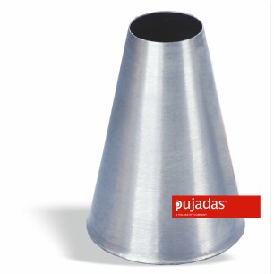 Иноксов накрайник за пош, кръг, ф8мм - Pujadas