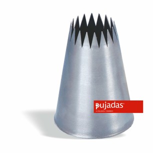 Иноксов накрайник за пош къдрав, ф15мм - Pujadas