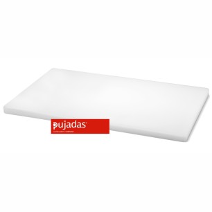 Полиетиленова дъска  за рязане бяла 60x40x2см  - Pujadas