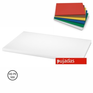Полиетиленова дъска  за рязане червена  60x40x2см  - Pujadas