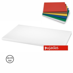 Полиетиленова дъска  за рязане червена  60x40x2см  - Pujadas