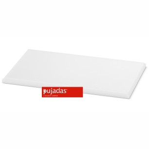 Полиетиленова дъска за рязане бяла 30x20x1см  - Pujadas