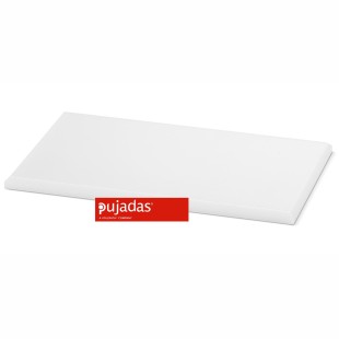 Полиетиленова дъска за рязане бяла 30x20x1см  - Pujadas