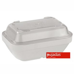 Поликарбонатна тавичка правоъгълна 9,5х13,8см  h4,5см 250мл - Pujadas