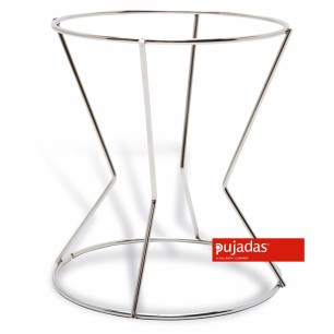 Иноксова стойка за цедка 16см, Н19см - Pujadas